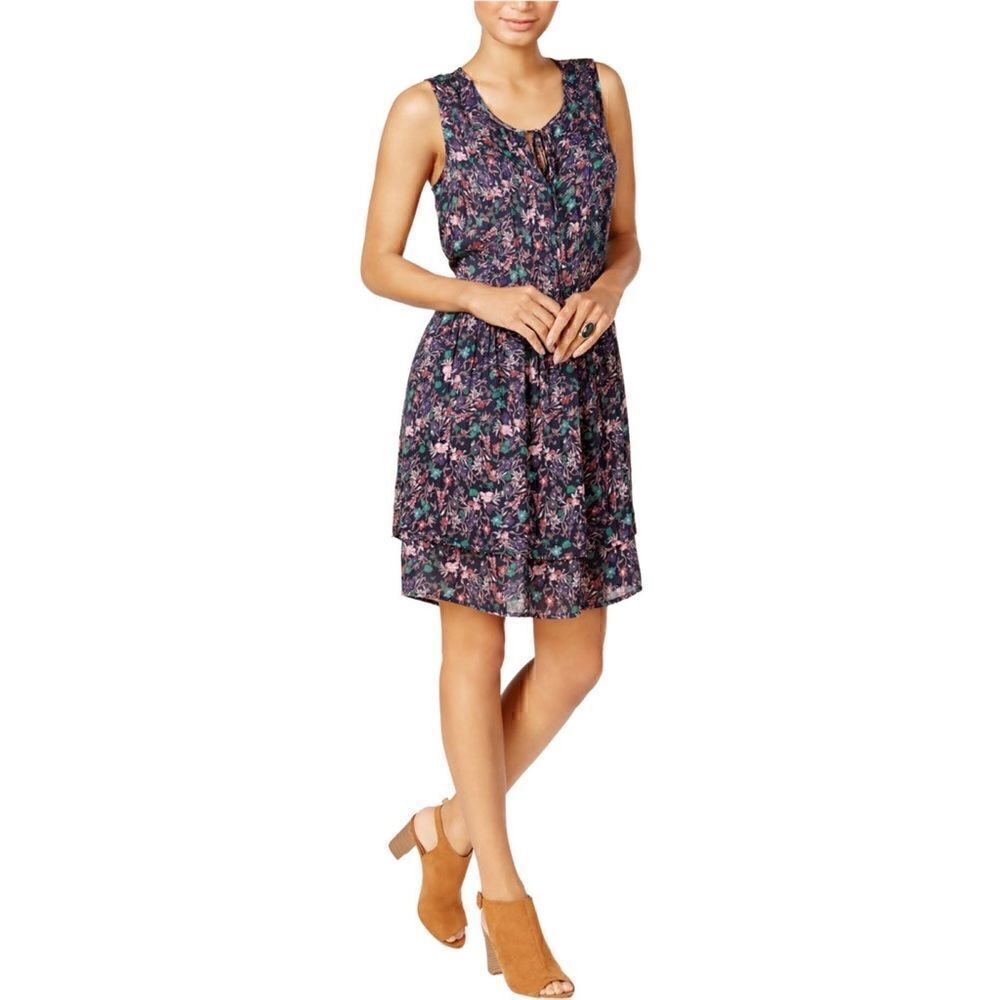 William Rast Devondra Studded Peasant Dress, Size XS